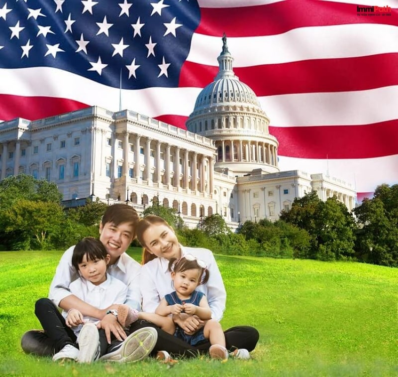 Bảo lãnh đi Mỹ diện đoàn tụ gia đình - ImmiPath